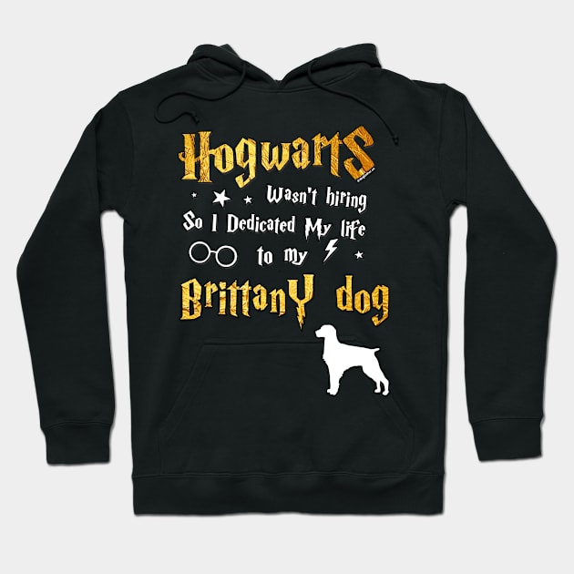 Brittany Dog Hoodie by dogfather